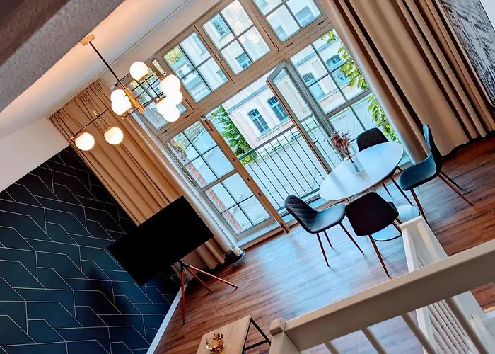 Premium Loft Im Szeneviertel, Wlan, Smart Tv, Parklplatz, Netflix Chemnitz